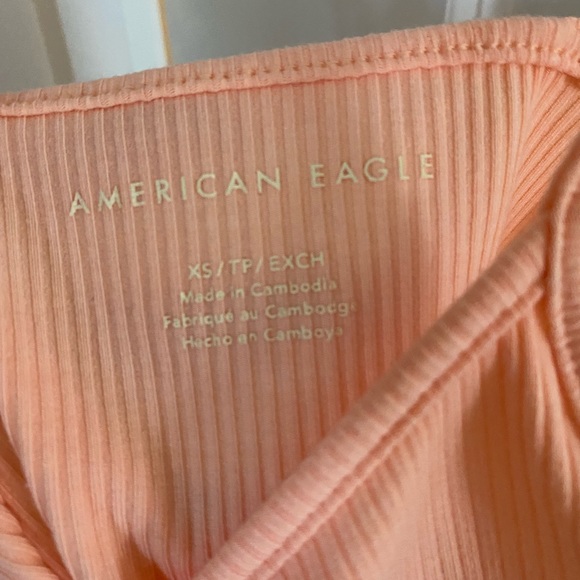 Orange crop top from American Eagle size XS - Picture 3 of 3